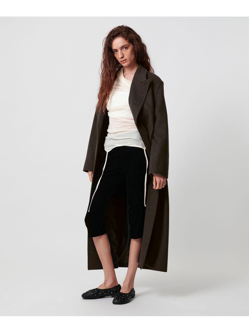 【SALE／30%OFF】＜ATTISESSION＞ビーバー ロング厚地の外套 ATTISESSION ユナイテッドアローズ 逃げ道 ジャケット・アウター 余分の物のジャケット・アウター 黒いこと 薄墨色【RBA_E】【貨物輸送無料】[ Fashion]