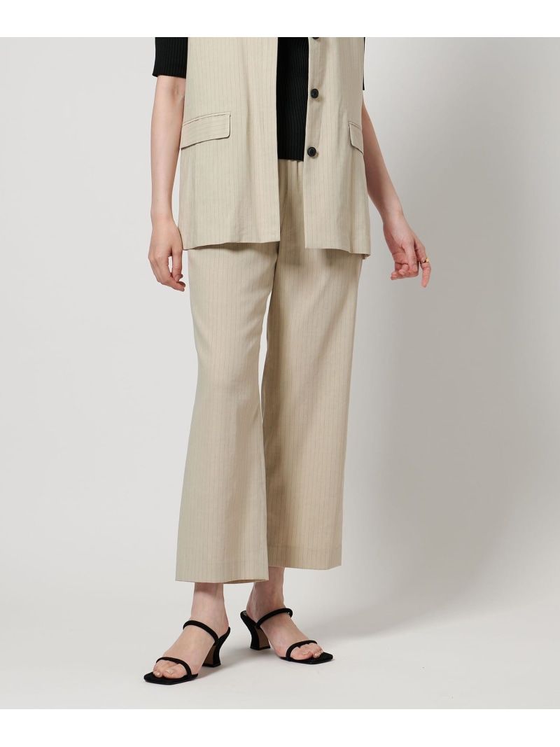 【SALE／50%OFF】NALYA クロップド パンツ UNITED ARROWS ユナイテッドアローズ アウトレット パンツ その他のパンツ ブラック【RBA_E】【送料無料】[ Fashion]