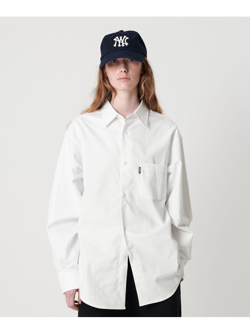 【SALE／30%OFF】＜NICE WEATHER＞OX レギュラープルオーバー NICE WEATHER ユナイテッドアローズ 逃げ道 トップス プルオーバー・トップ 青色 白いこと【RBA_E】【貨物輸送無料】[ Fashion]