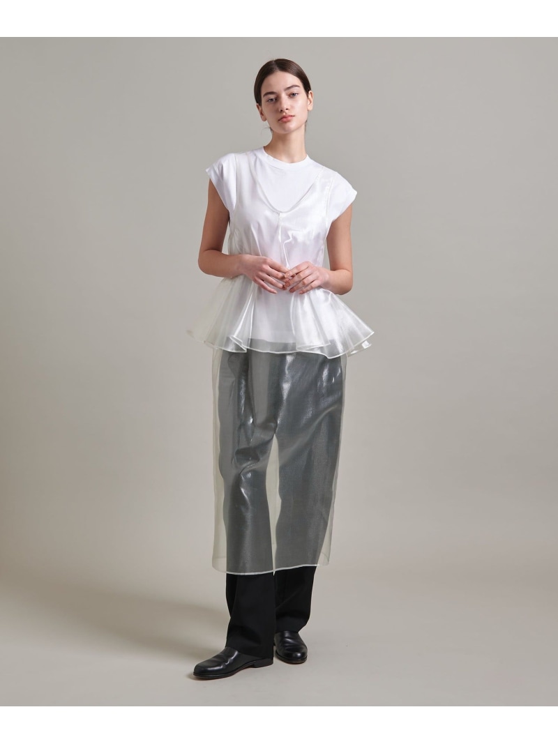 【SALE／50%OFF】＜LOEFF＞JELLYFISH ドレス LOEFF ユナイテッドアローズ アウトレット ワンピース・ドレス ワンピース ホワイト【RBA_E】【送料無料】[ Fashion]