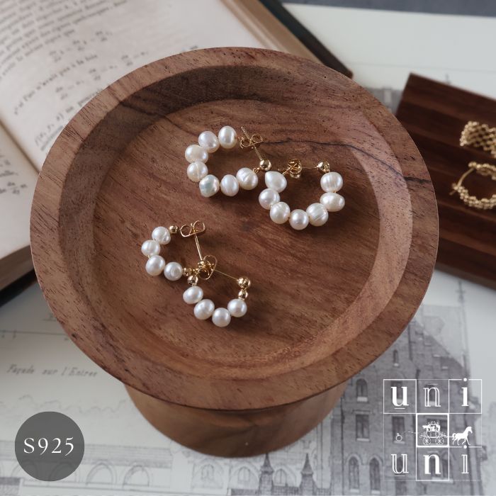 FUKUI PEARL 真珠パール　ピアス両耳用 85db7e35e24ef0d40f227350f914fc