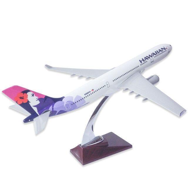 ハワイアン航空 模型飛行機 A330-200 完成品 ハワイ 模型 飛行機 航空機 スタンド付き 旅行 エアライン プラモデル コレクター アロハ HAWAIIAN|ユニバーサルコーポレーション