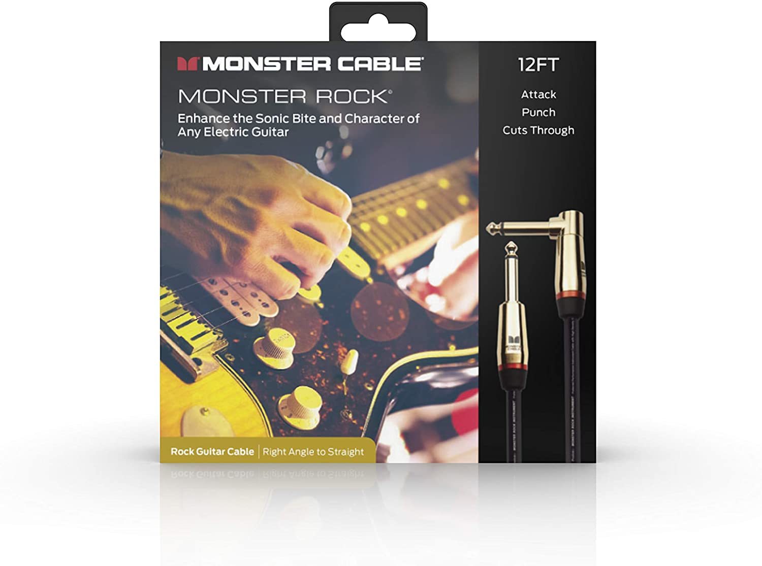 MONSTER CABLE M ROCK2-12A 12ft S-L シールドケーブル｜UNLIMI-MUSIC店