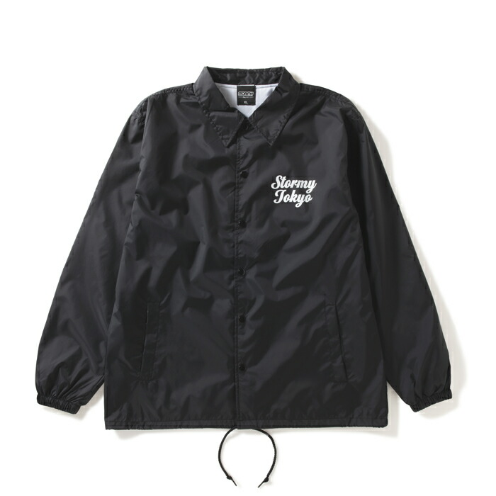 【SNOID】スノイド コーチジャケット ブラック【XL】 SNOID スノイド コーチジャケット ナイロンジャケット メンズ