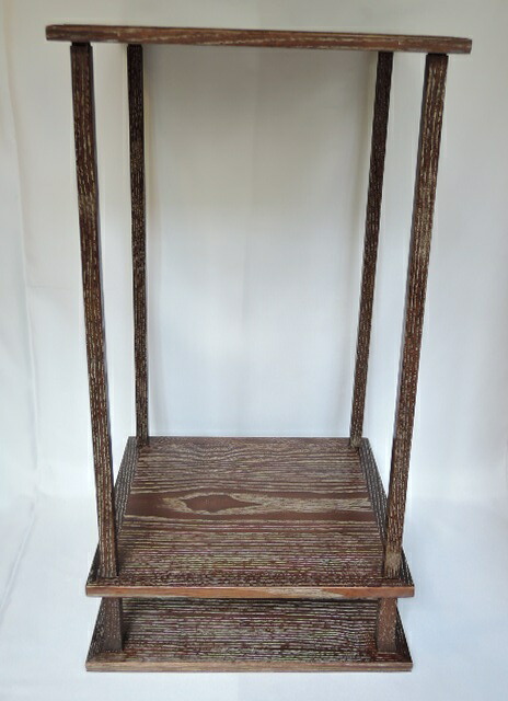 茶道具 棚 桑小卓 縦約275ミリ 横約275ミリ高約520ミリN31TKT Amazon