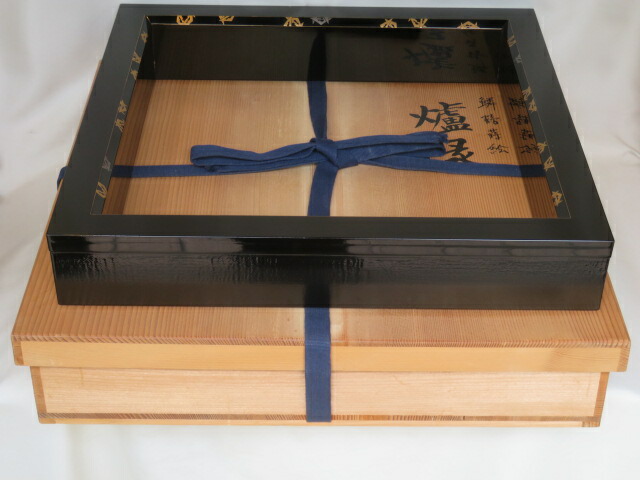 楽天市場】(オープン記念特売品）山中塗 細川司光作 花筏蒔絵真塗炉縁