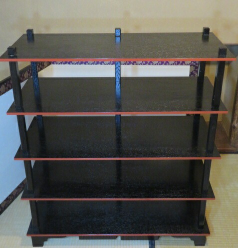 楽天市場】【茶道具 / 懐石道具】 配膳棚 (五段) : 抹茶と茶道具 t4u