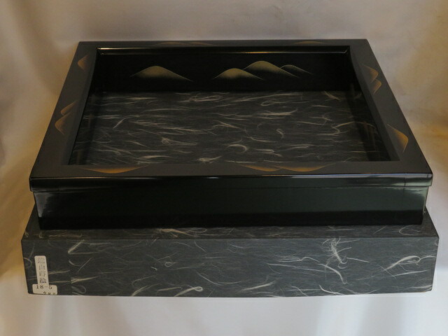 楽天市場】（十月◇特売品）平安 鈴木光入作 鵬雲斎好写 七宝卓 木製真