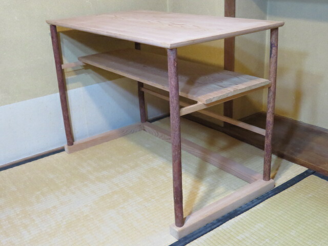 楽天市場】（十二月◇特売品）裏千家流 淡々斎好写 桐木地 蛤卓 組立式