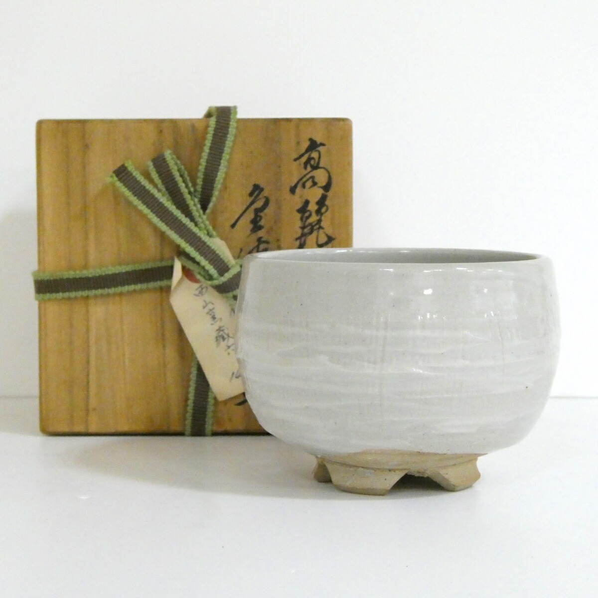 楽天市場】高麗写 三島茶碗、 三代 清水日呂志 駕洛窯作 : 佐藤