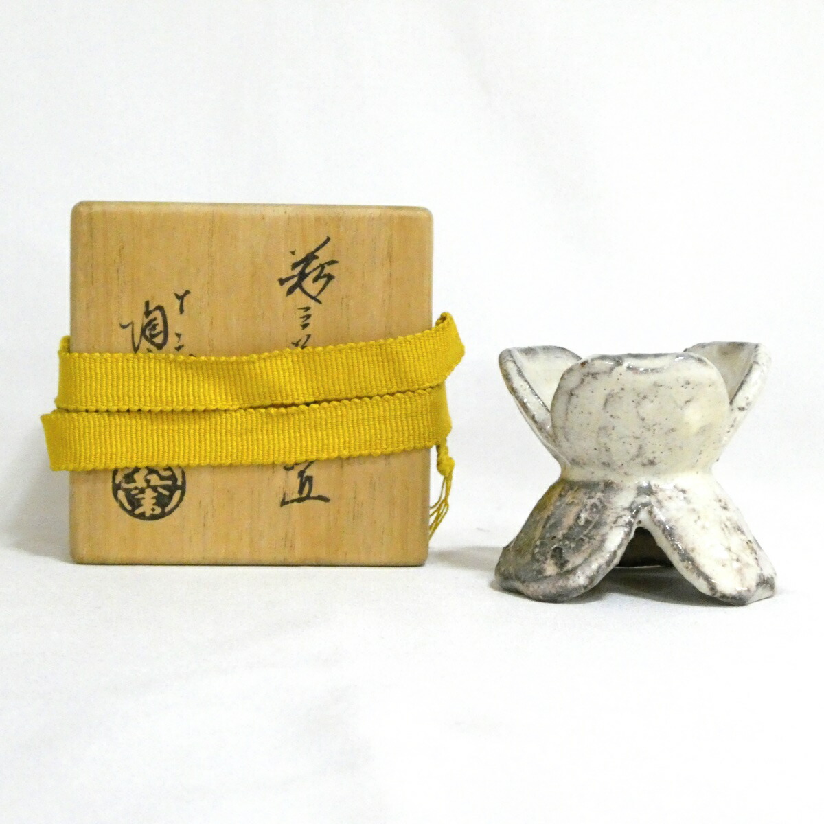 楽天市場】【茶器/茶道具 蓋置】 萩焼き 千切（ちぎり） 田原陶兵衛窯