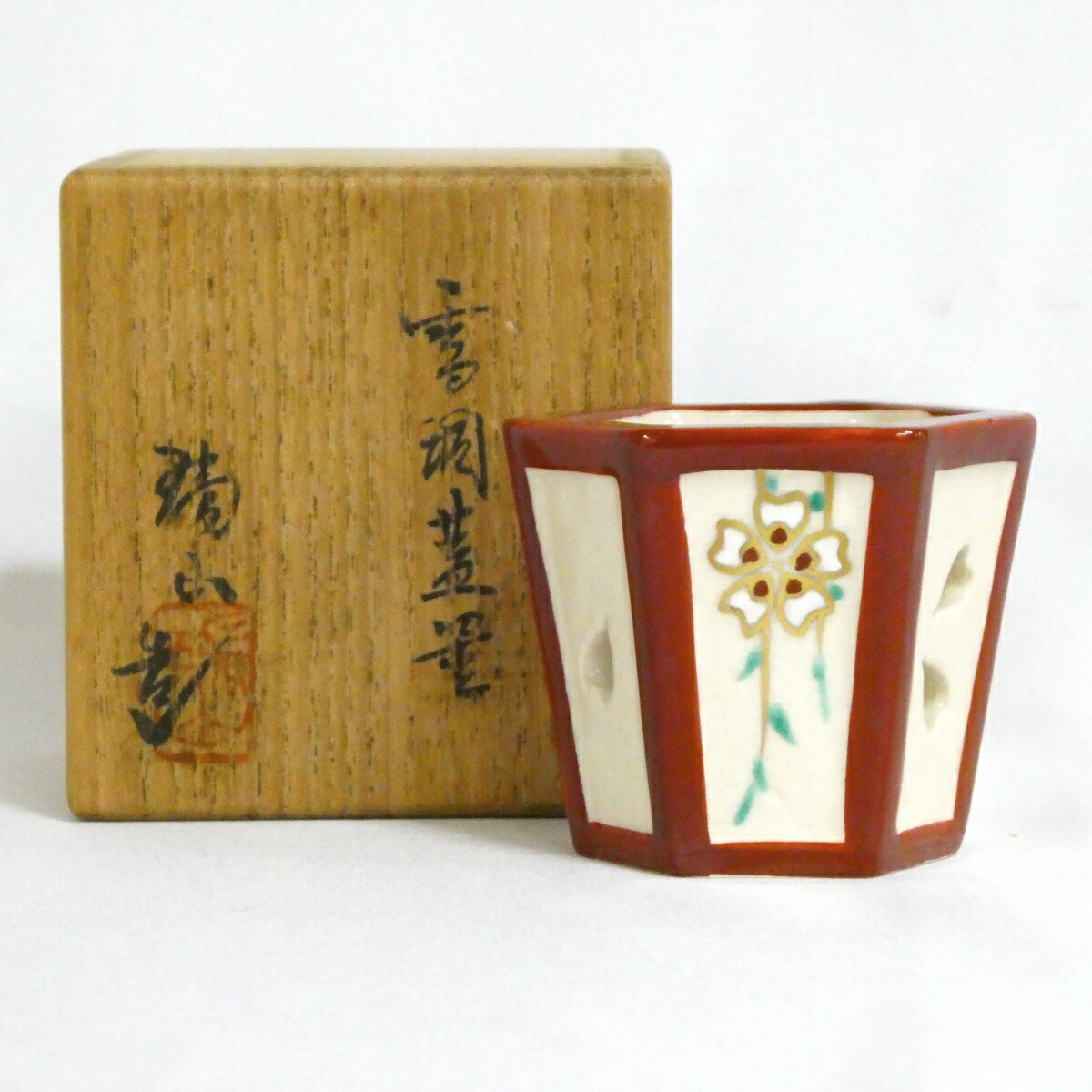 楽天市場】【六月の特売品】福森阿也作 武蔵野 蓋置 2【美品】 : ます