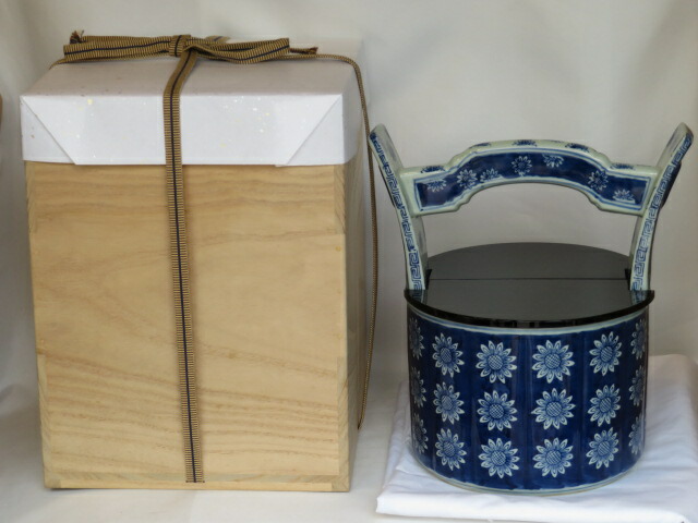 楽天市場】（四月◇特売品）輪島塗 巧菁作 朱 銀箍 真手桶水指 江岑好