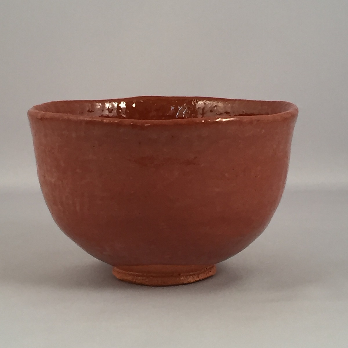 ☆茶3 佐々木昭楽　長次郎写　秀　茶碗　共箱　直径9.5㎝　東T7-0603① imgrc0092797012.jpg