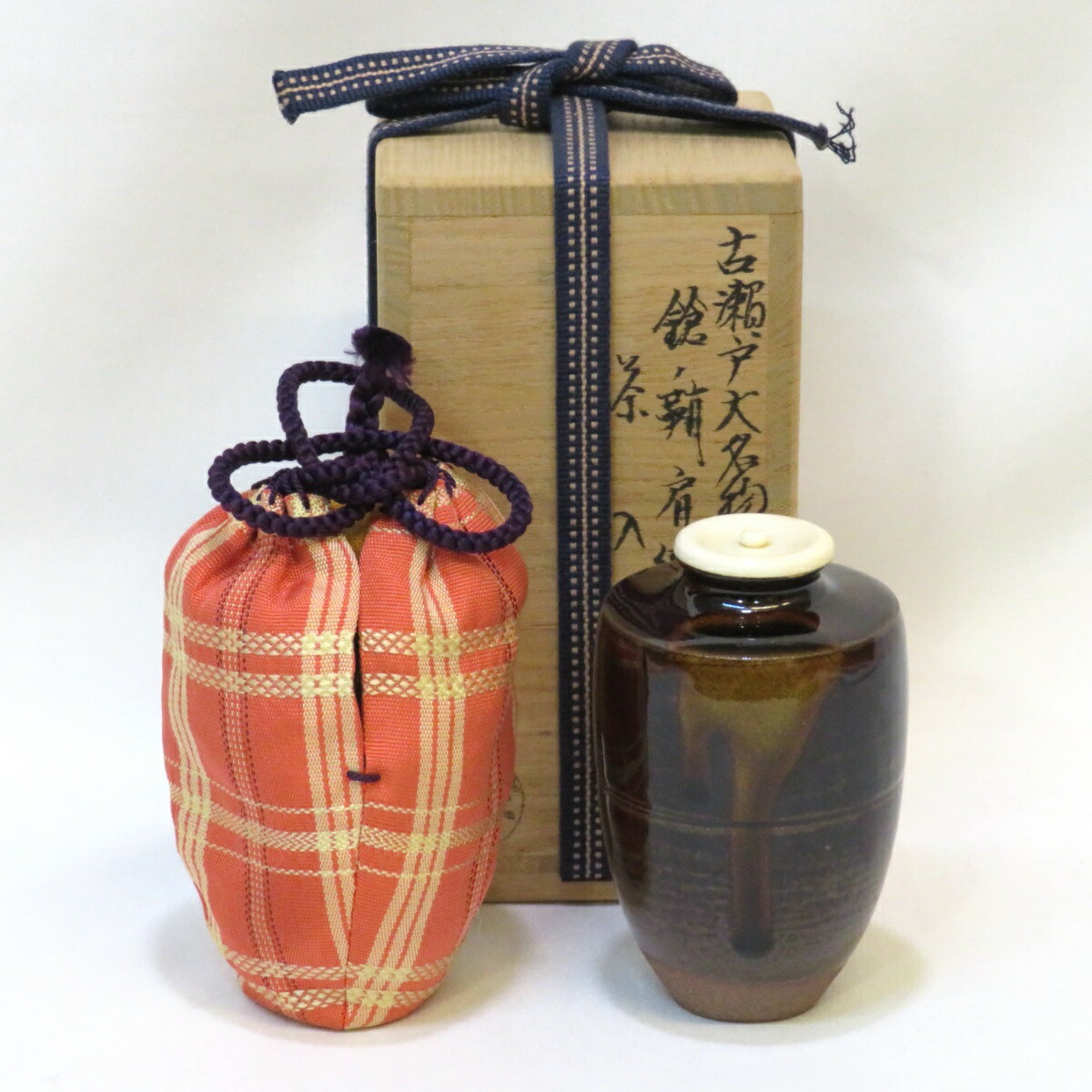 楽天市場】（和物・大名物）平安東山 笹田仁史作 槍の鞘肩衝写茶入