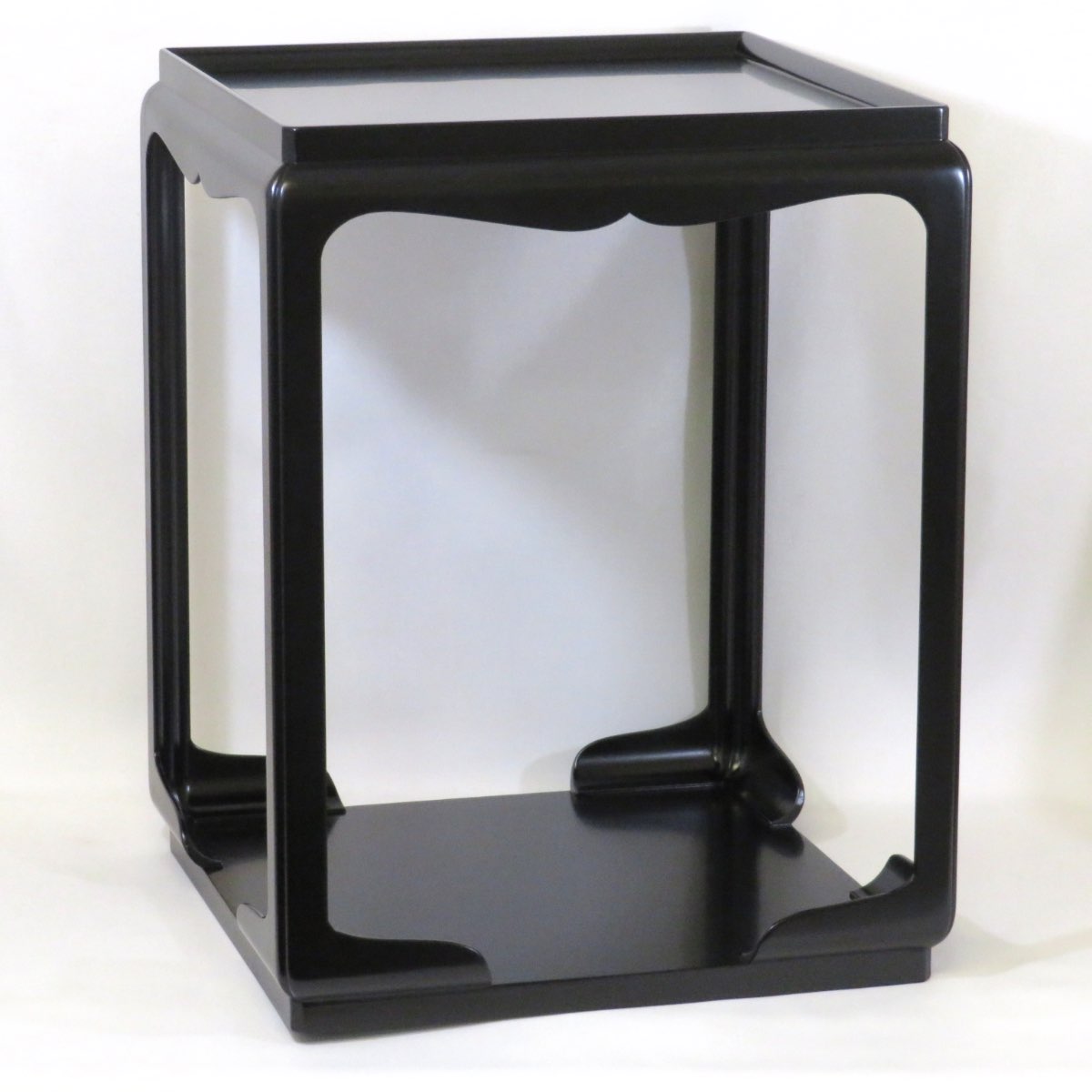 楽天市場】（九月☆特売品）平安 木村表恵作 黒一閑塗高麗卓【税込