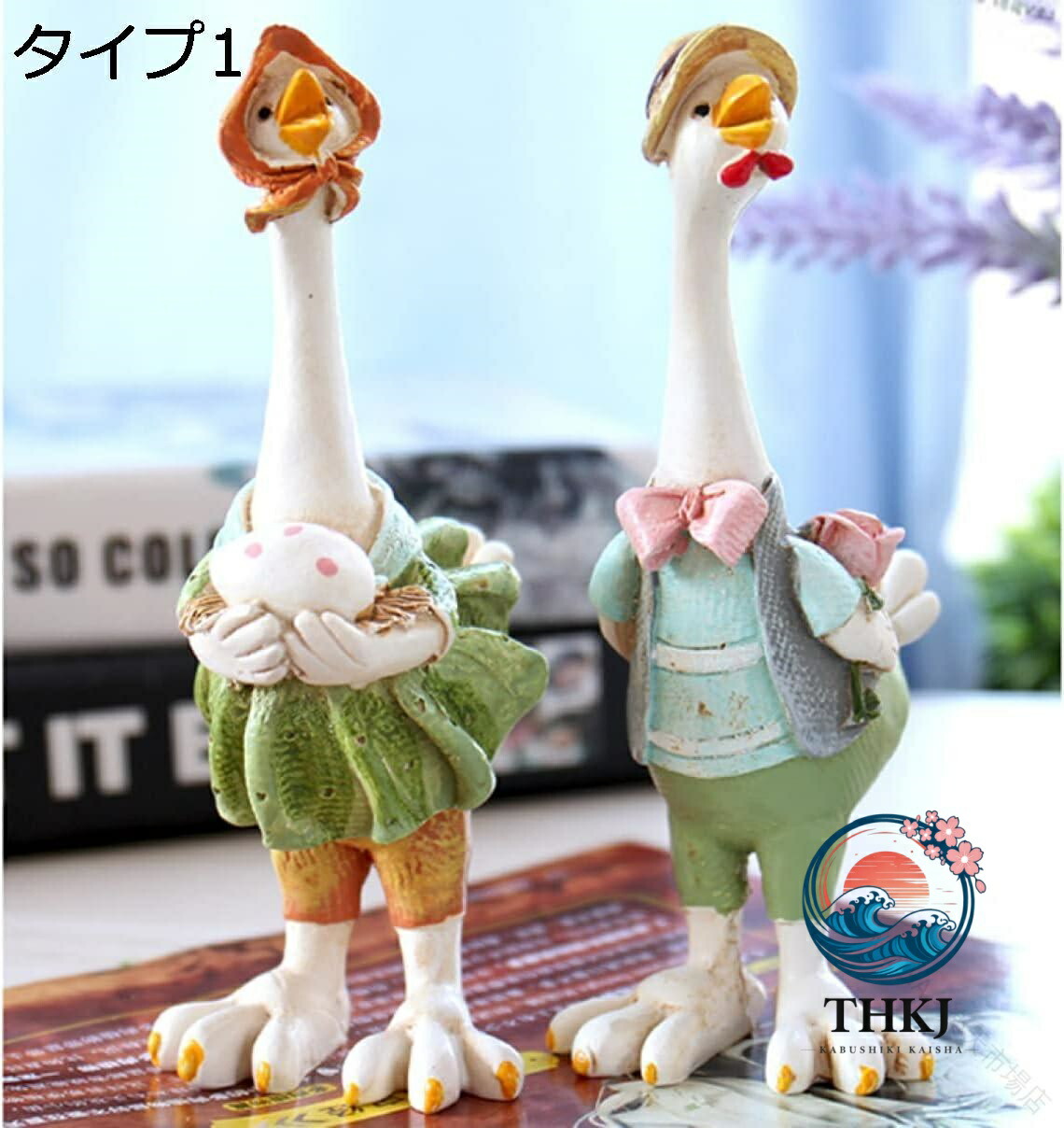 ガーデンオーナメント かわいい にわとり置物 タイプ ニワトリ カントリー フィギュア おきもの 展示用 樹脂工芸品 鶏 ガーデンオブジェ オブジェ ガーデニング置物 本物そっくり ガーデニング雑貨 F 机の装飾 デスクトップ リビング