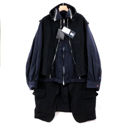 いラインアップ UNDERCOVER アンダーカバー 21AW 縮絨レイヤード