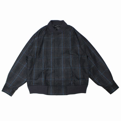 楽天市場】【中古】Stein NO COLLAR MELTON JACKET ノーカラーメルトン