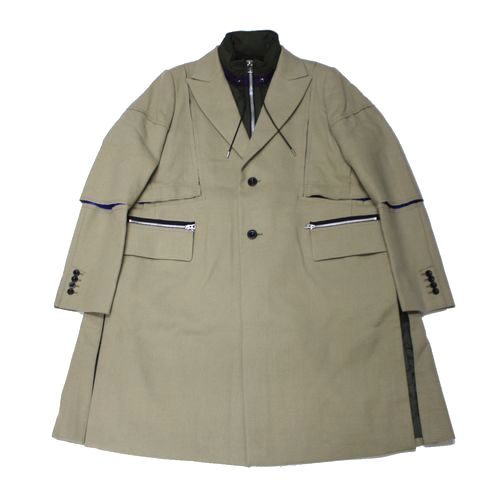 楽天市場】sacai サカイ 22AW Quilted Coat キルティングコート 2