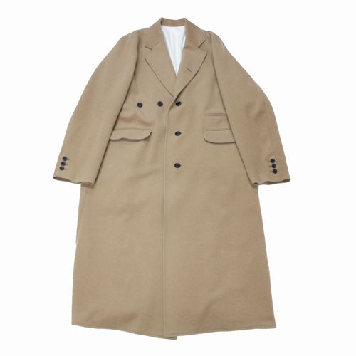 【中古】 SUNSEA サンシー 23AW 28th RAKUDA COAT ラクダ コート 3 キャメル