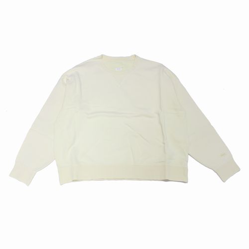 【中古】 visvim ビズビム 24SS AMPLUS SB SWEAT L/S CRASH スウェット 4 ライトイエロー
