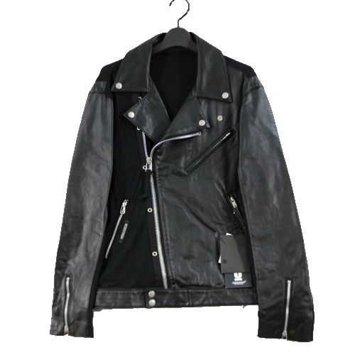 アンダーカバー 07ss purple期 ZIP ガーゼ ライダース UNDERCOVER - UNDERCOVERISM 07ss PURPLE期 テーラード