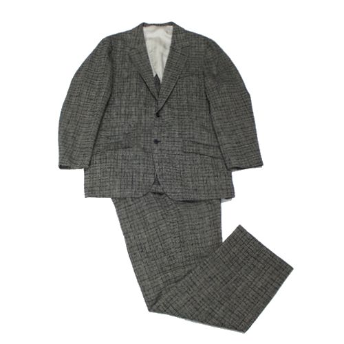 【中古】 RAKINES ラキネス 24AW chum! 別注 Loop basket tweed - Winter & Johan セットアップ 3 グレー｜unstitch 店