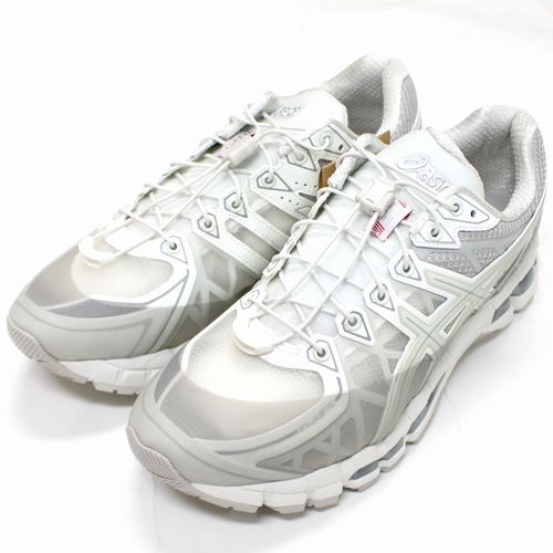 【中古】 asics × UNAFFECTED GEL-KAYANO 20 ゲルカヤノ 1203A529-100 US9 ライトグレー ホワイト
