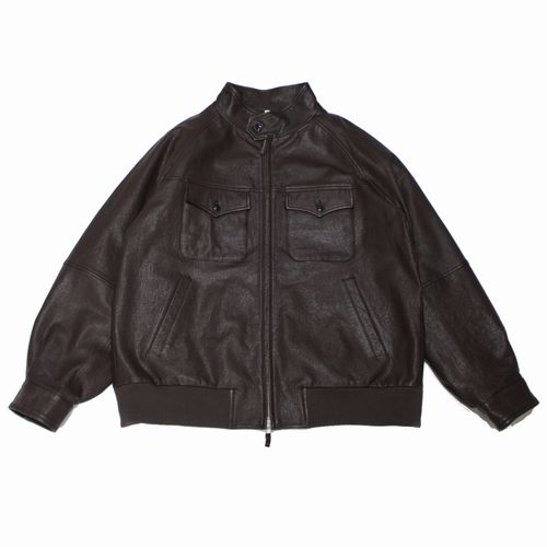 ジャケット・アウター CCU WILLIAM OPENCOLLAR SHIRTJACKET SHEEP CCU / WILLIAM OPEN COLLAR SHIRT JACKET / シーシーユー