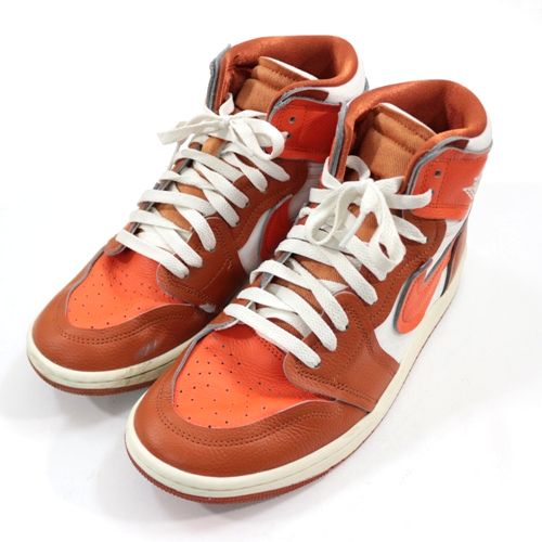 【中古】 NIKE ナイキ FB9891-800 WMNS AIR JORDAN 1 MM HIGH ウィメンズ エア ジョーダン1 メゾット オブ メイク ハイ US11(28cm) オレンジ
