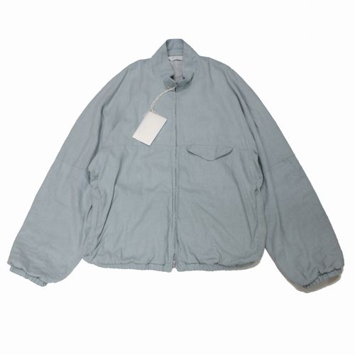 【中古】 ANCELLM アンセルム 25SS SILK NEP KIMONO BLOUSON シルクネップキモノブルゾン 2 ブルー