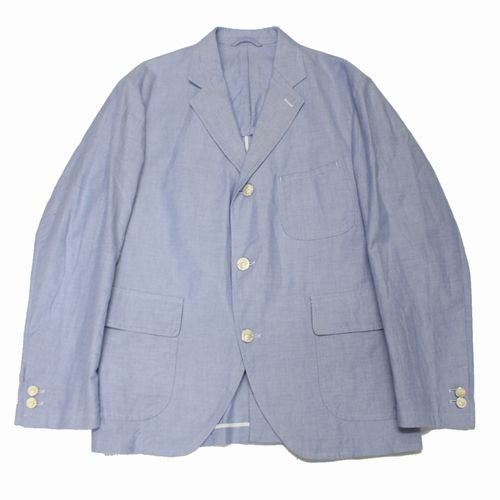 【中古】 Der SAMMLER solo TheThreeRobbers 25SS GARLAND PREP JACKET 上衣  L 青味