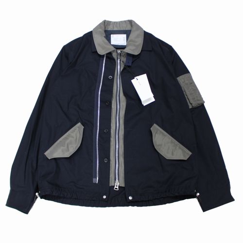 サカイ 24SS Chino x Nylon Twill sacai サカイ 24SS Cotton Chino x Nylon Twill Blouson コーチ