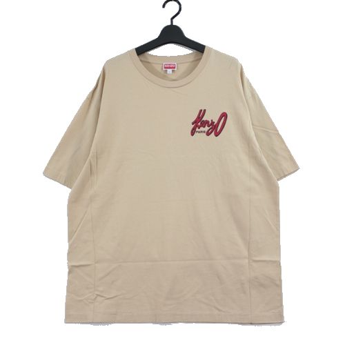 【中古】 KENZO ケンゾー 23AW ロゴTシャツ XL ベージュ