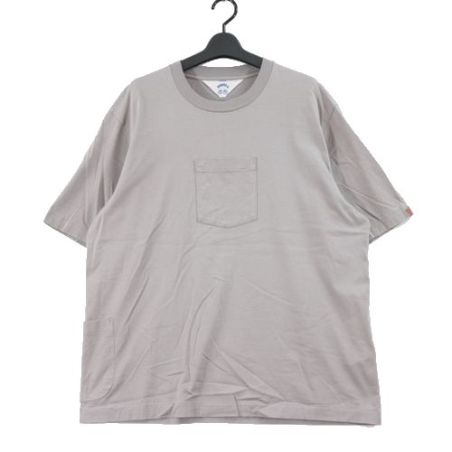【中古】 SUNSEA サンシー 23SS POCKET-T ポケット Tシャツ 3 グレー