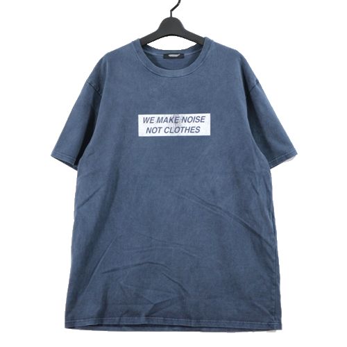 【中古】 UNDERCOVER アンダーカバー 24SS USED TEE MAKE NOISE Tシャツ 4 ブルー