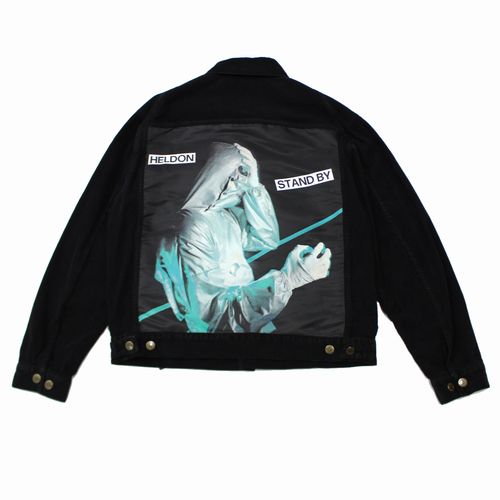 【中古】 UNDERCOVER アンダーカバー 25AW 後JQ切替硫化コーデュロイJKT STAND BY HELDON 3 ブラック|unstitch 店