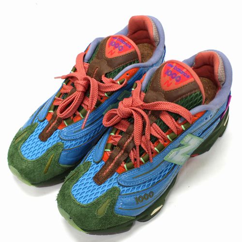 【中古】 new balance × Salehe Bembury ニュー平衡にする 2025 M1000BM スニーカー US8.5 青み