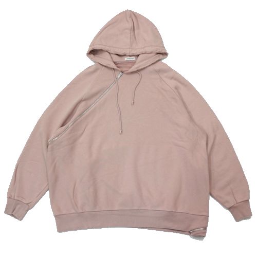 【中古】 UNDERCOVER アンダーカバー 24AW フルラウンドzip フーディー パーカー 3 ピンク