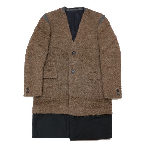 楽天市場】【中古】 BONCOURA (ボンクラ) CASHMERE MELTON P-COAT