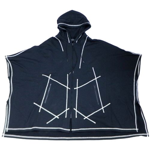 楽天市場】【中古】steven meisel×ZARAウールポンチョ ブラック サイズ