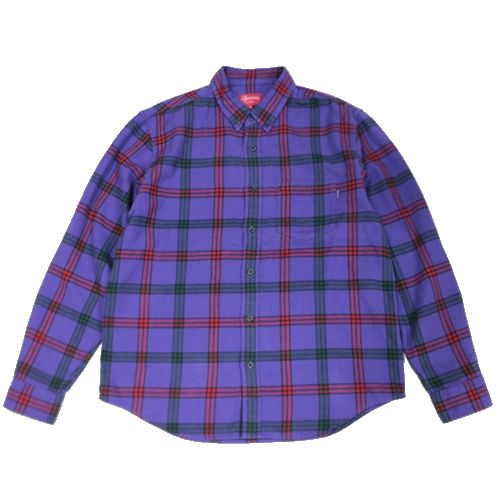 楽天市場】Supreme 23aw Tartan Flannel Hooded Shirt Size-M