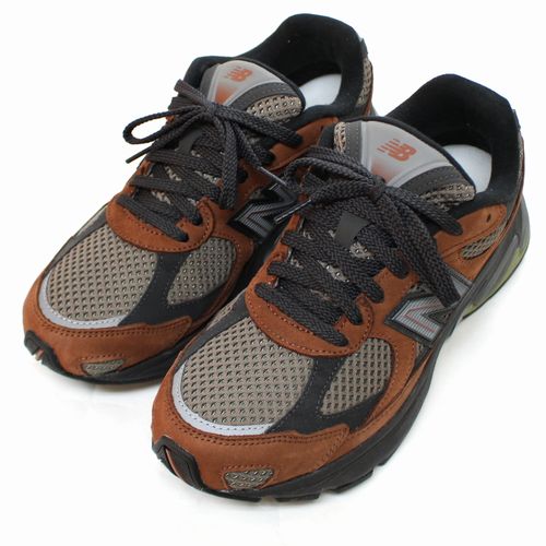【中古】 newbalance ニューバランス U2010ANV スニーカー US9(27cm) ブラウン