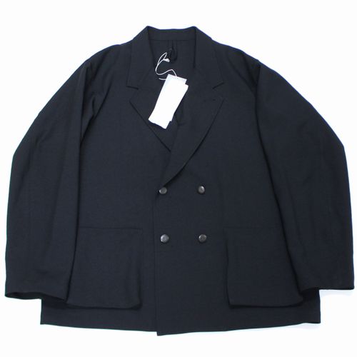 【中古】 satou サトウ 25AW gakuran w-jacket ジャケット 2 ブラック｜unstitch 店