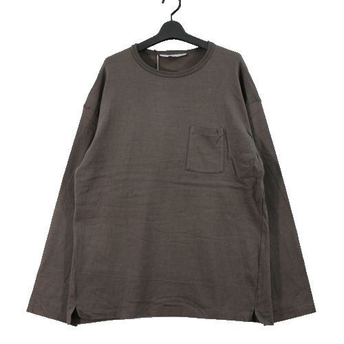 【中古】 ANCELLM アンセルム 24SS C/R CREW NECK LS T SHIRT 長袖プルオーバー 2
