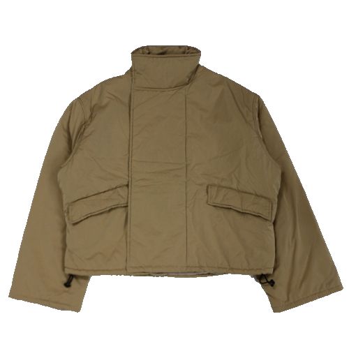 【中古】 whowhat フーワット TIBET SHORT COAT チベット ショート コート M ベージュ