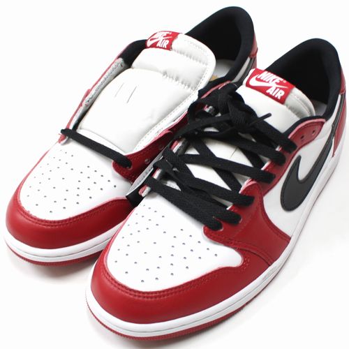 【中古】 NIKE 2025 AIR JORDAN 1 LOW OG - CHICAGO エア ジョーダン 1 ロウ シカゴ HQ6998-600 US10.5（28.5ｃｍ） ホワイト/レッド