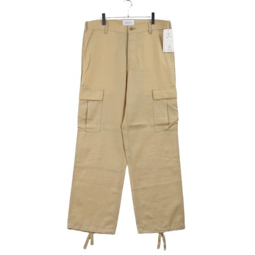 【中古】 UNUSED アンユーズド 21AW Cargo pants リップストップ カーゴパンツ 3 イエローベージュ