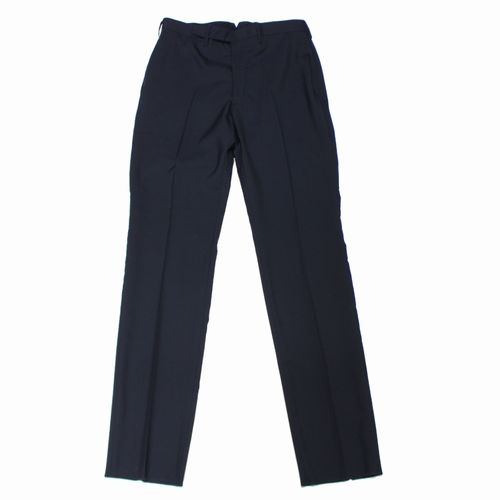 【中古】 DerSAMMLERSolo × The Three Robbers NEW HAVEN PANTS ニューヘイブンパンツ S ネイビー